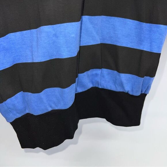 Gucci 100% Cotton Printed Striped Short Sleeve Polo Shirt w/Buttons at the Back - Picture 4 of 10